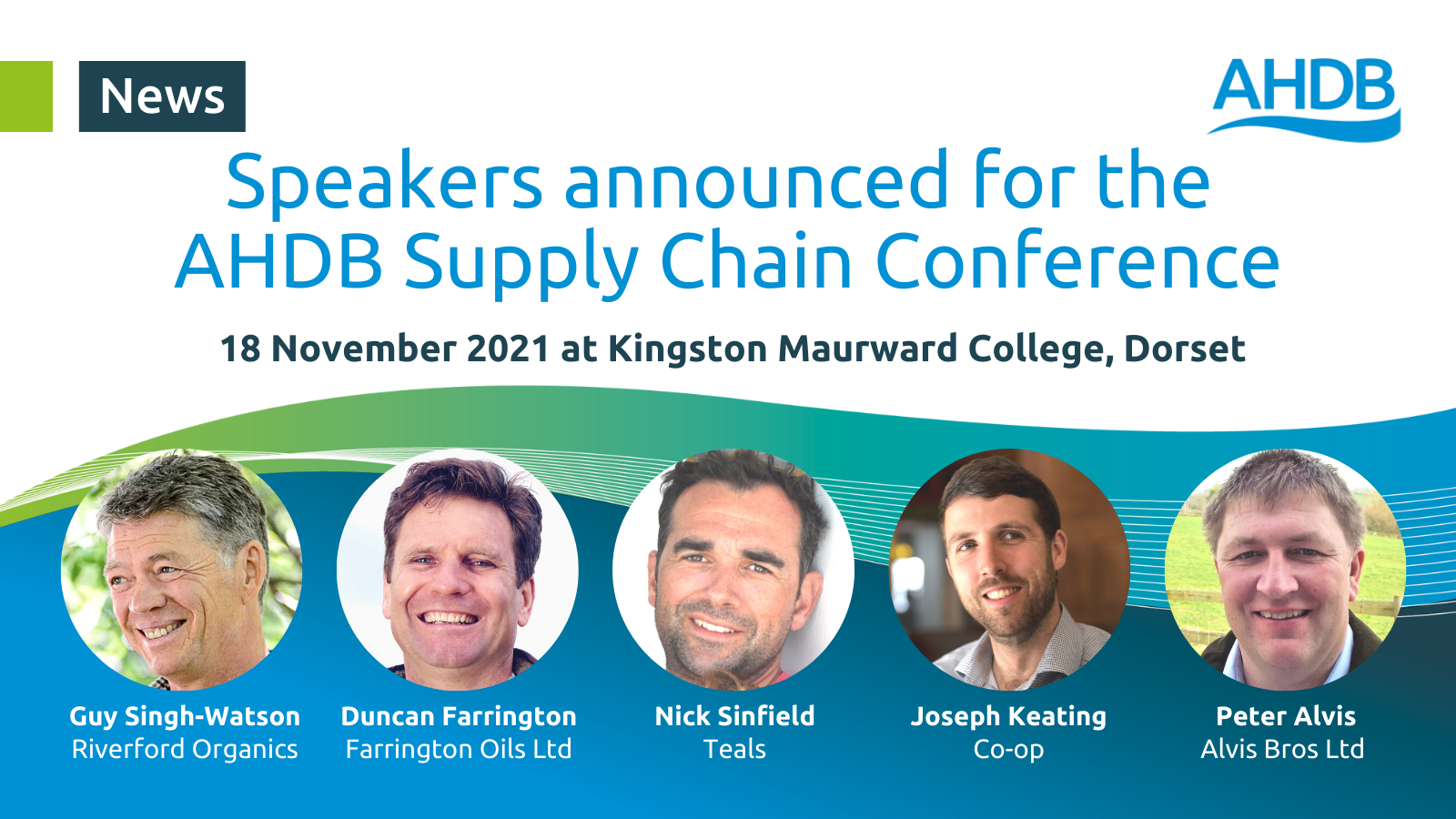 Speakers at the supply chain conference