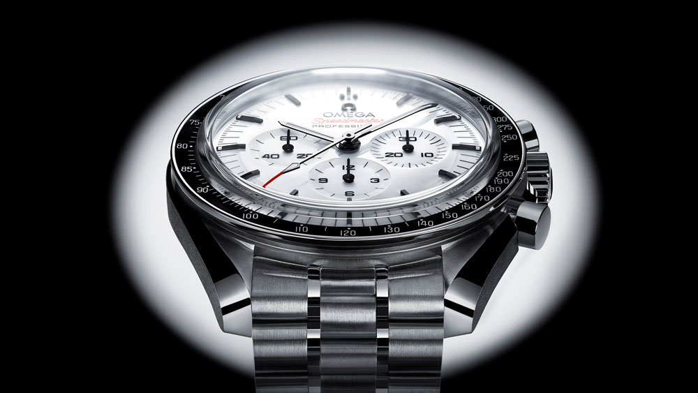 Speedmaster Moonwatch Professional - Primer plano - Detalle de la esfera