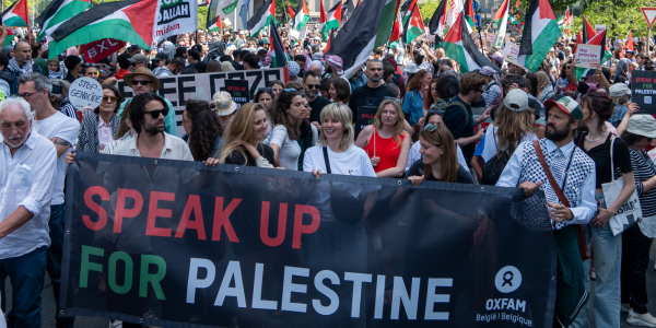 Speak Up For Palestine 2025 Oxfam België