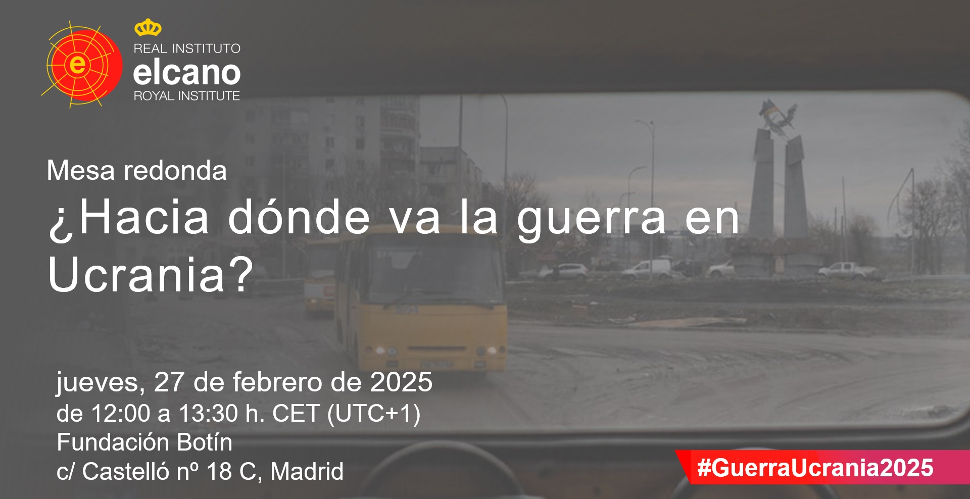 Guerra de Ucrania, 27.02.25, 12h., Castelló 18 C, Madrid