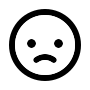 Ledsen emoji