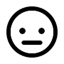Neutral emoji